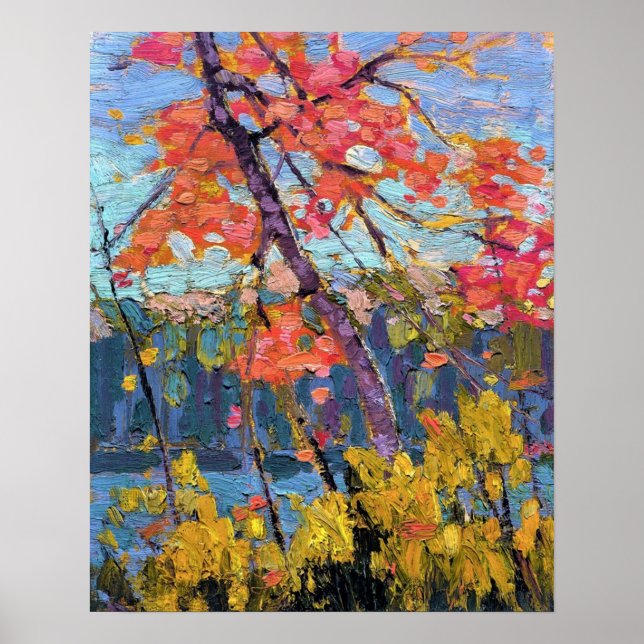 12000pixel500dpi Tom Thomson Twisted Maple Digi Poster (Framsidan)