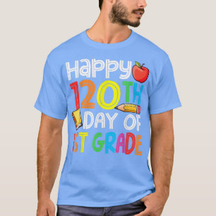 120 dagar för skollärare Child Lycklig 120 dagar T Shirt