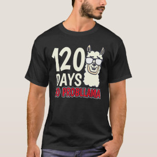 120 dagar för skollärare i första Klass T Shirt