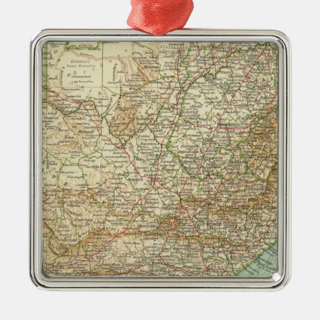 120 Kapkoloni Julgransprydnad Metall (Framsidan)