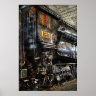 1218 - Norfolk Western - Klass A - 1218 Poster
