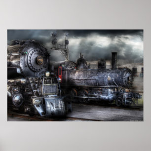 1218 - Väntar på avresa Poster