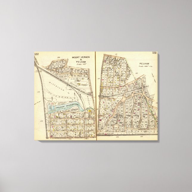 122123 Mt Vernon, Pelham Canvastryck (Framsida)