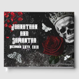 122 Page Bröllop Guestbook Haunting Adeline Zade M Gästböcker