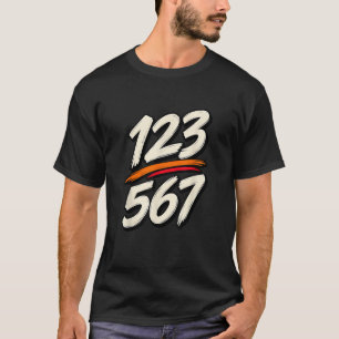 123 567 Salsa Dansar Humor För Dans Mamma T Shirt