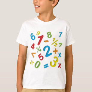 123 siffror Matematik T Shirt