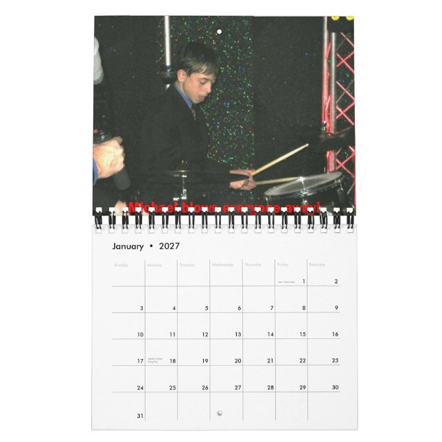 12406cd 001, familjkalender 2007! kalender (Jan 2027)