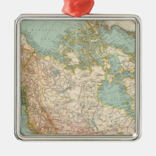 12526 Kanada, Alaska, Grönland Julgransprydnad Metall