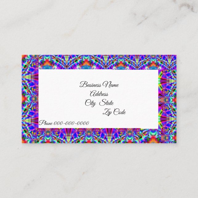 125 Affärskort Visitkort (Framsida)