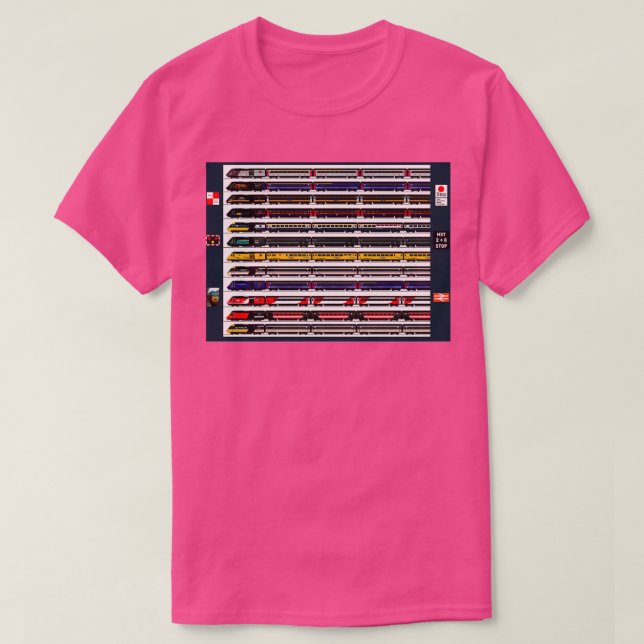 125-födelsedagskort för intercity t shirt (Design framsida)