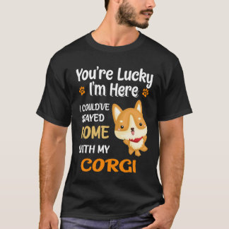125 jag kunde ha stannat hemma med Corgi T Shirt