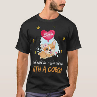 126 Säker vid nattsömn med Corgi T Shirt