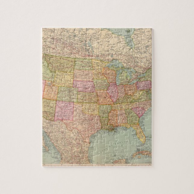 12728 Förenade Stater Pussel (Vertikal)