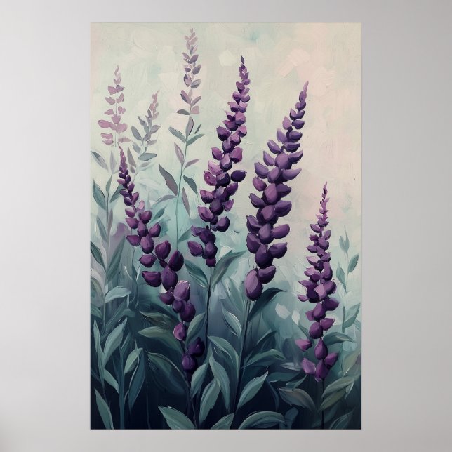 1276 Blommigt Poster (Framsidan)