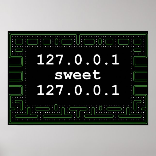 127.0.0.1 söt 127.0.0.1 poster (Framsidan)