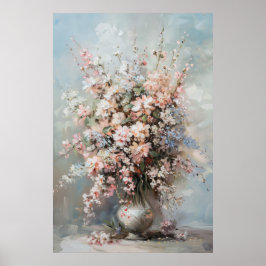 1280 Blommigt Poster