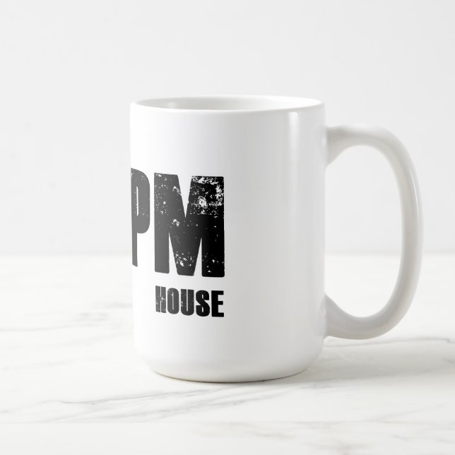 128 BPM - Husmusik Kaffemugg (Höger)