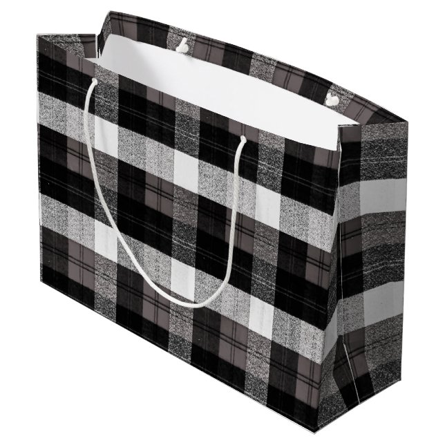 12,5lx4wx9h Stor Gift Bag JULAFTON Lastbil Buffalo (Baksidan Vinklad)