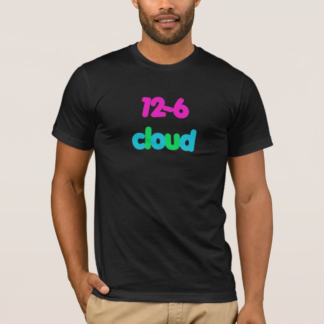 12-6 moln, ja eller inte? t-shirt (Framsida)