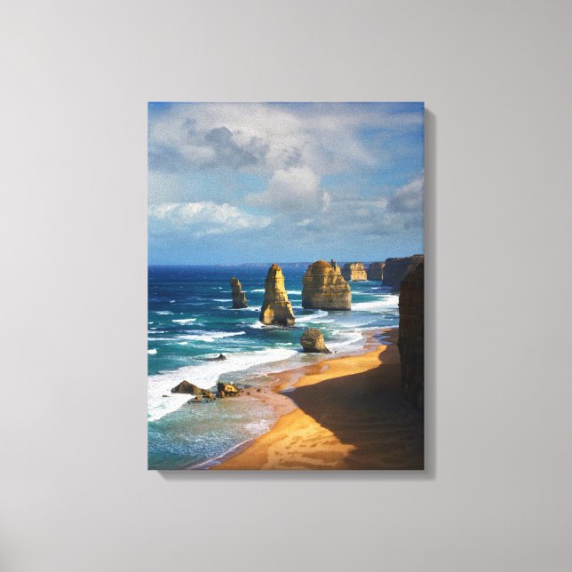 12 Apostles, Australien Canvastryck (Framsida)