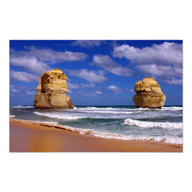12 Apostles, Australien Fototryck (Framsidan)