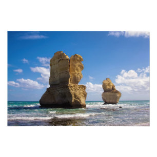 12 Apostles, Australien Fototryck