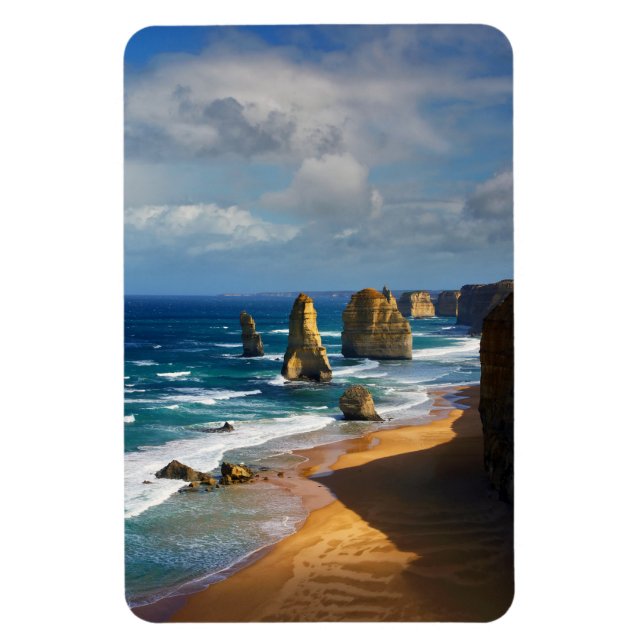 12 Apostles, Australien Magnet (Vertikal)