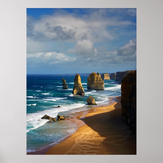 12 Apostles, Australien Poster (Framsidan)