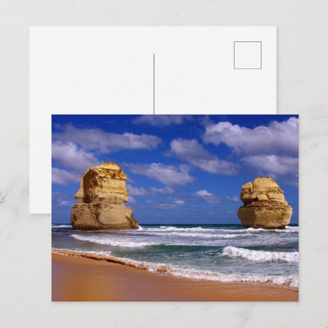 12 Apostles, Australien Vykort (Fram/baksida)