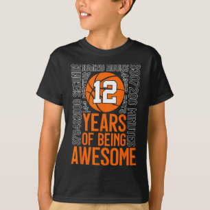12 år av att vara fantastisk Sketll 12-årsdag T Shirt