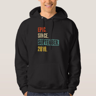 12 år gammal 12:e-födelsedagskalender Epic sedan s Hoodie