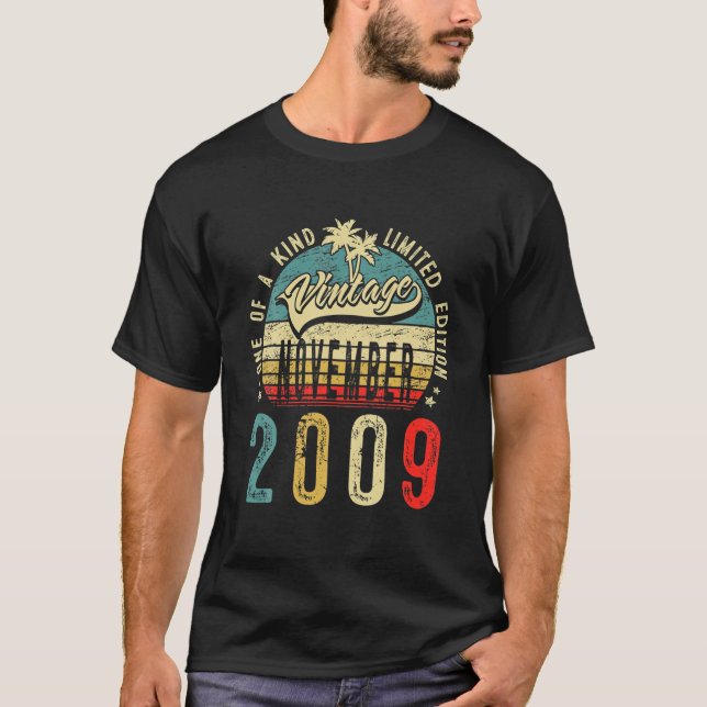 12 år gammal december 2009 Dekoration 12:e Birthd T Shirt (Framsida)