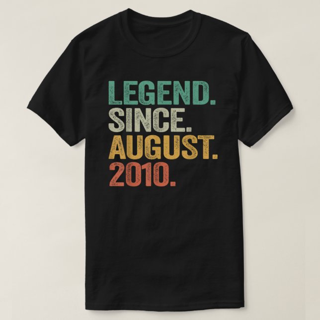 12 år gammal gåva från 12:e födelsedag sedan Au T Shirt (Design framsida)