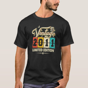 12 år gammal Vintage för återsändande, född 2011 i T Shirt