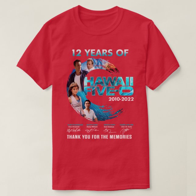12 år Hawaii Tv Tack TShirt T Shirt (Design framsida)
