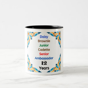 12 år i Scouting Milestone Mugg ambassadör Grad