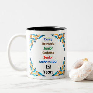 12 år i Scouting Milestone Mugg ambassadör Grad