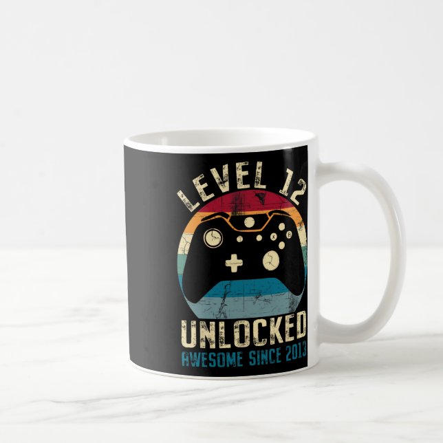 12-åriga 12:e-dagarsdagars Son Gamer Fantastisk Si Kaffemugg (Höger)