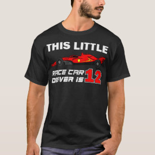 12-åriga 12:e-födelsedagspressen Gift Boys-Coola T Shirt