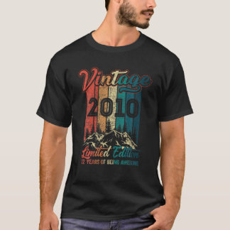 12 års Fantastisk-Vintage för födelsedagserbjudand T Shirt