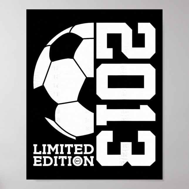 12-årsdag Fotboll Limited Edition 2013  Poster (Framsidan)