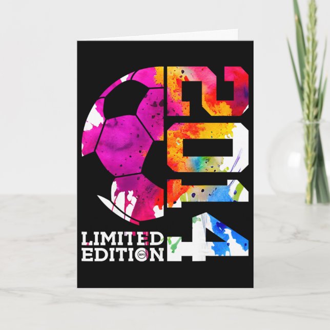 12-årsdag Fotboll Limited Edition 2014 _1  Kort (Framsida)