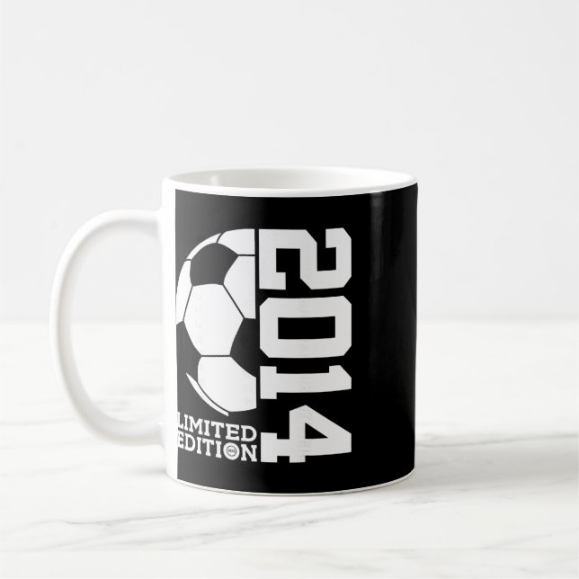 12-årsdag Fotboll Limited Edition 2014  Kaffemugg (Vänster)