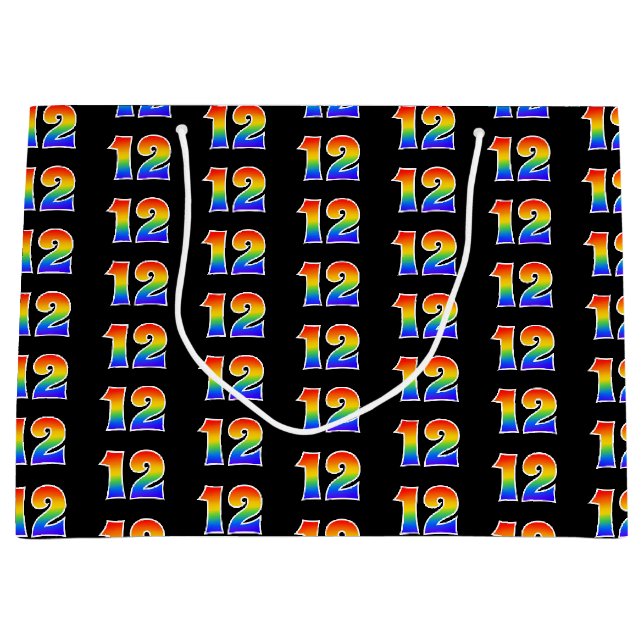 12-årsdag: Roligt regnbågsevenemang Nummer 12 Möns (Framsidan)