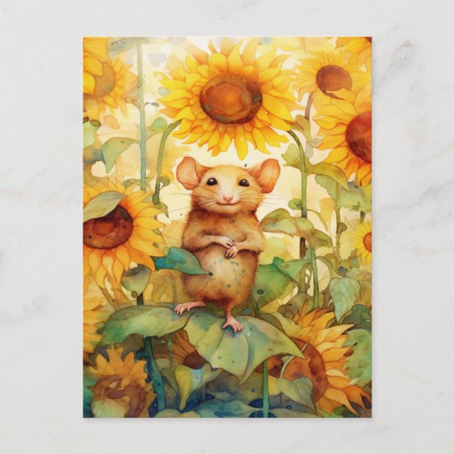 12 av 17 Solros Garden Miceville Vykort (Framsida)