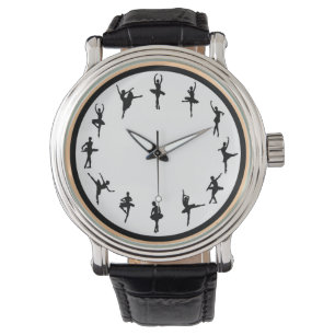 12 Ballet Silhouettes Armbandsur