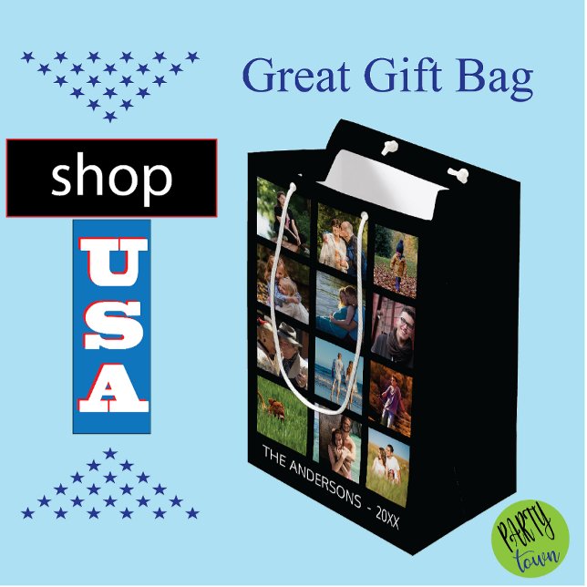 12 Bild Photo Collage ✨ Anpassningsbar Memories (family photo collage)