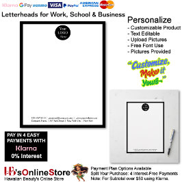 12 Business Black Logo Letterhead Business Brand Brevhuvud