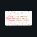 12 DAGAR CHRISTMAS/Juletiketter Adressetikett<br><div class="desc">Julens anpassningsbar-designade mejseletiketter som är gjorda precis i tid för Julhelgen! Med inspiration av julens sång är texten "De tolv juldagarna" ett underbart sätt att uttrycka Helgdag Cheer för en speciell älskad eller vän. Skapat med en designad stil och illustration av ett slag för dem som bara är kärlek Unik...</div>