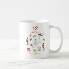 12 DAGAR CHRISTMAS KAFFEMUGG